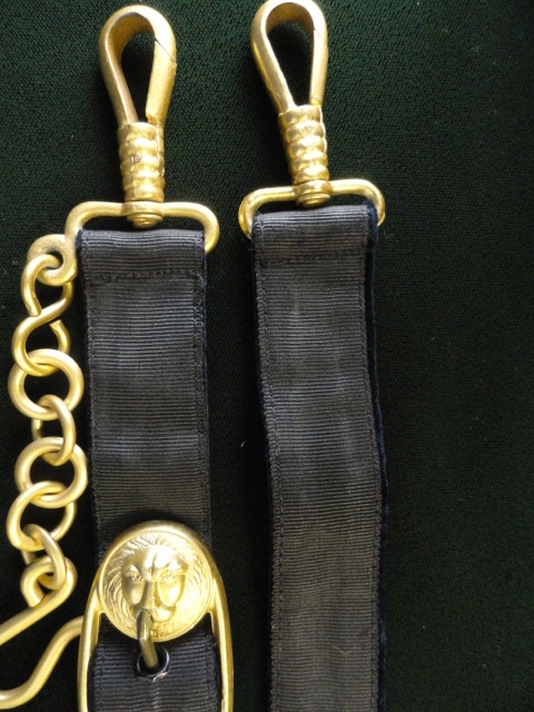 Transitional Navy Dagger w/Hangers (#27928)